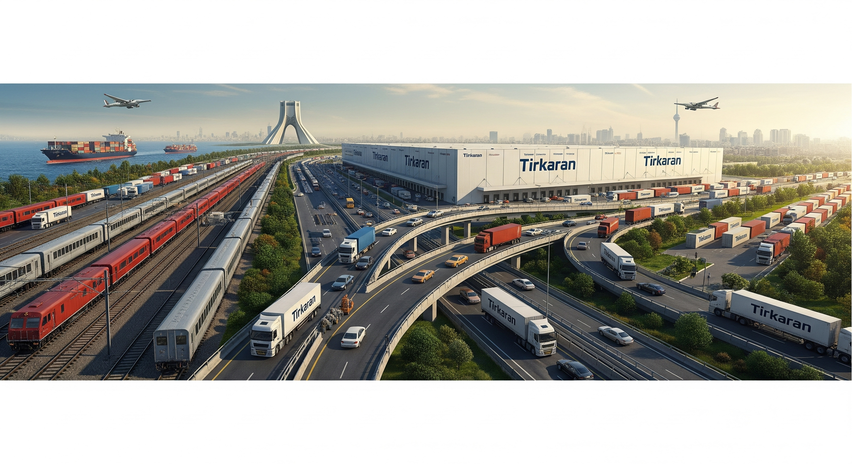 تیرکاران: راهکاری سریع و ایمن برای انتقال کالاهای شما